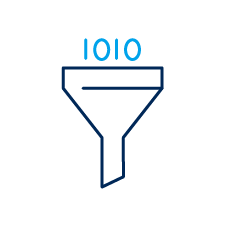 data funnel icon