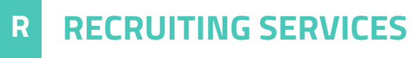 R — Recruiting services