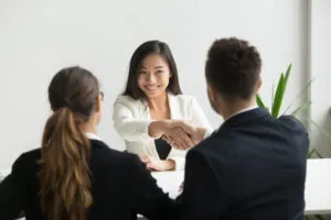 College grad getting hired