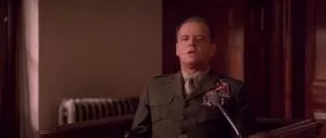 Actor Jack Nicholson as Col. Nathan Jessep