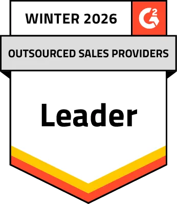Winter 2026 Outsourced Sales Badge Logo
